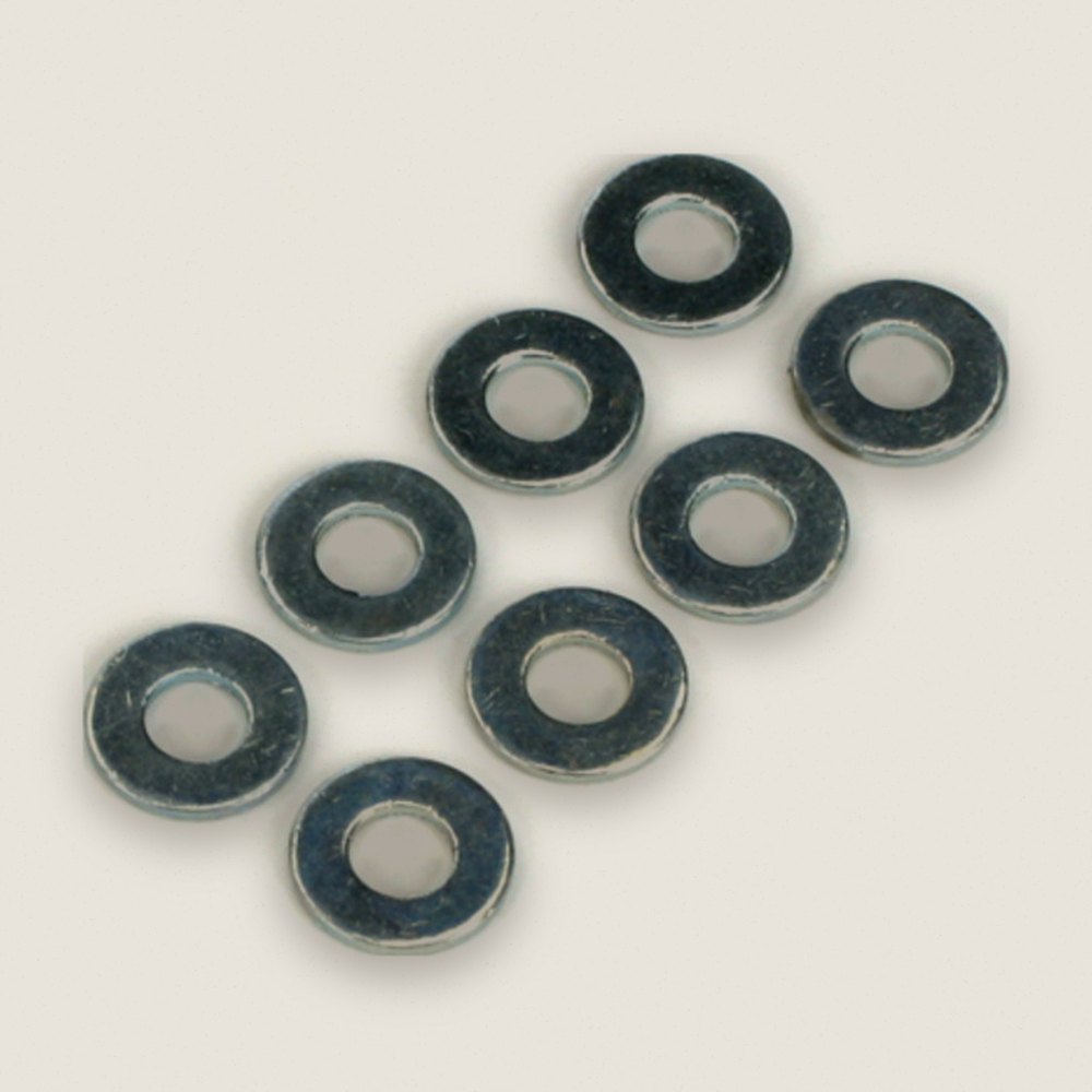 Flat Washers, #4, 8 Pack - DU-BRO