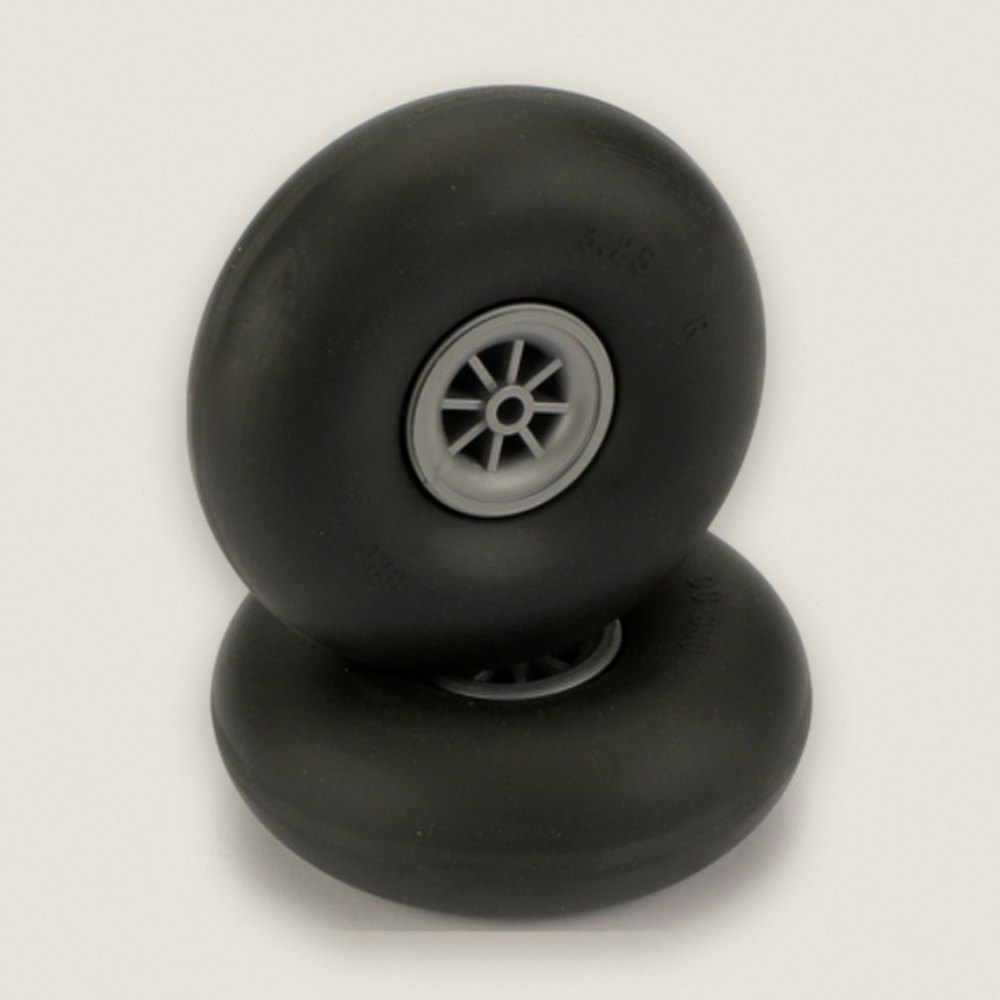 Smooth Wheels, 3-1/4 inch, Pair - DU-BRO