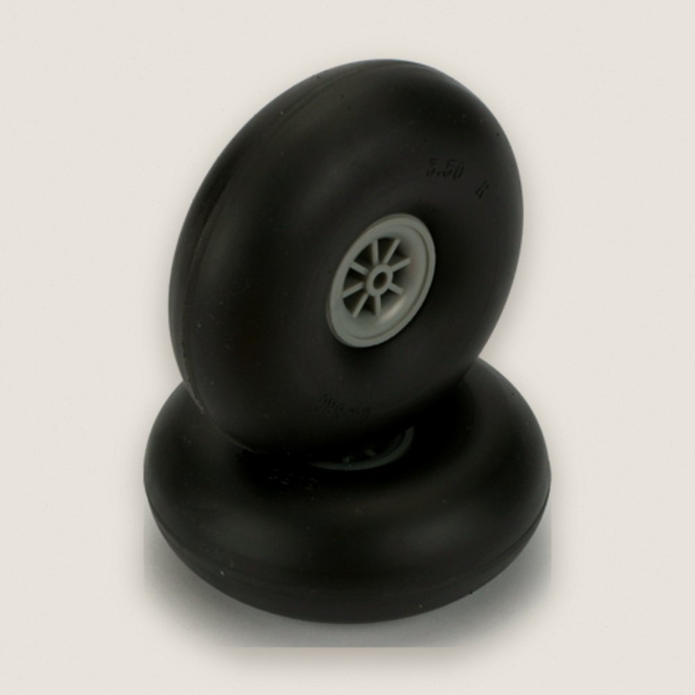 Smooth Wheels, 3-1/2 inch, Pair - DU-BRO