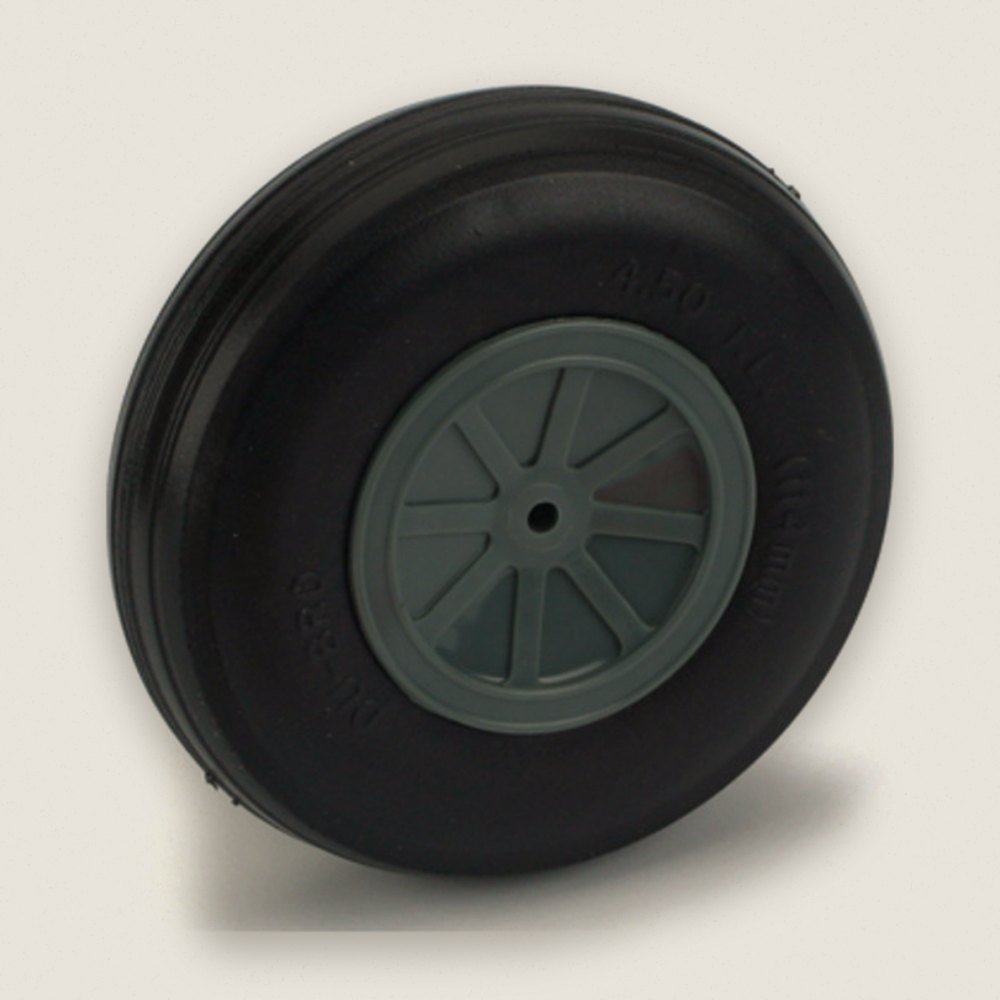 Wheel, Treaded Lite 4-1/2 Inch, Single, 105 Grams - DU-BRO