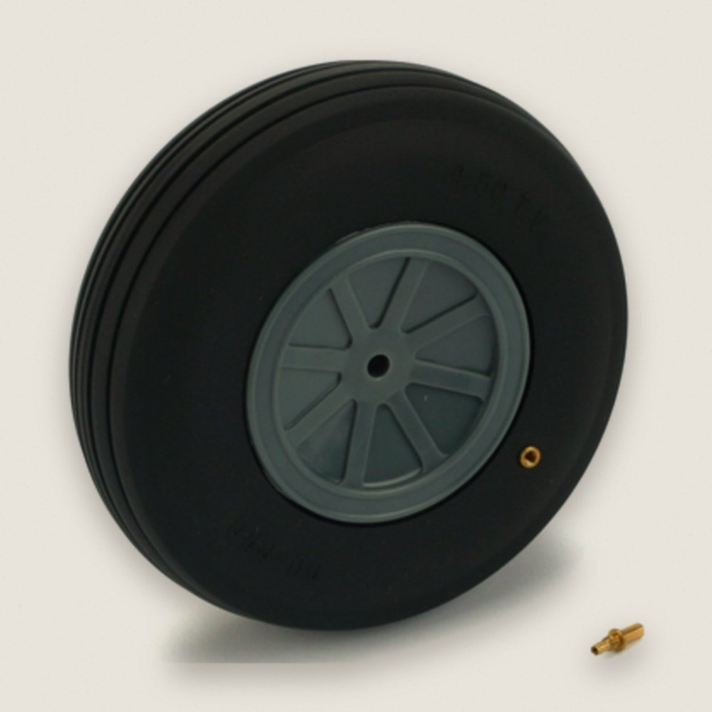 Wheel, Treaded Large Scale 4-1/2 Inch - DU-BRO