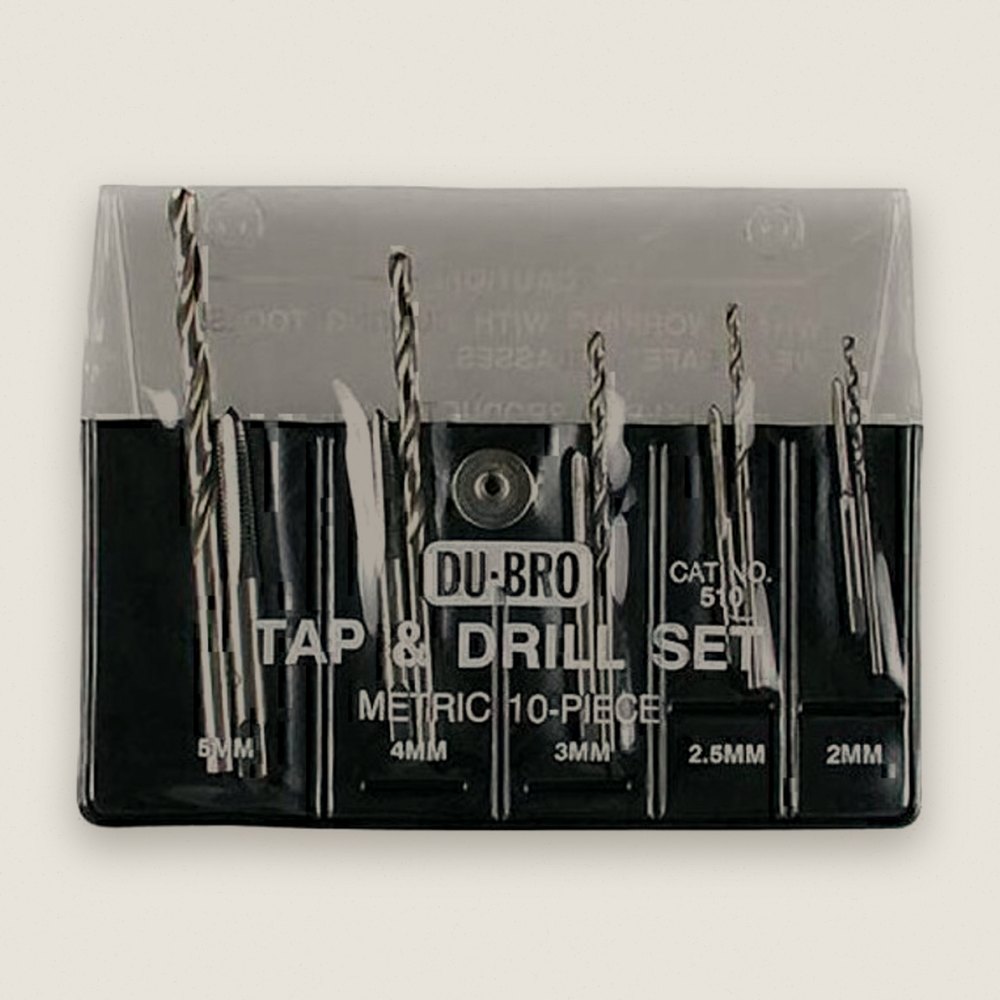 Dub510 Tap and Drill Set, 10-Piece Metric Assorted - DU-BRO