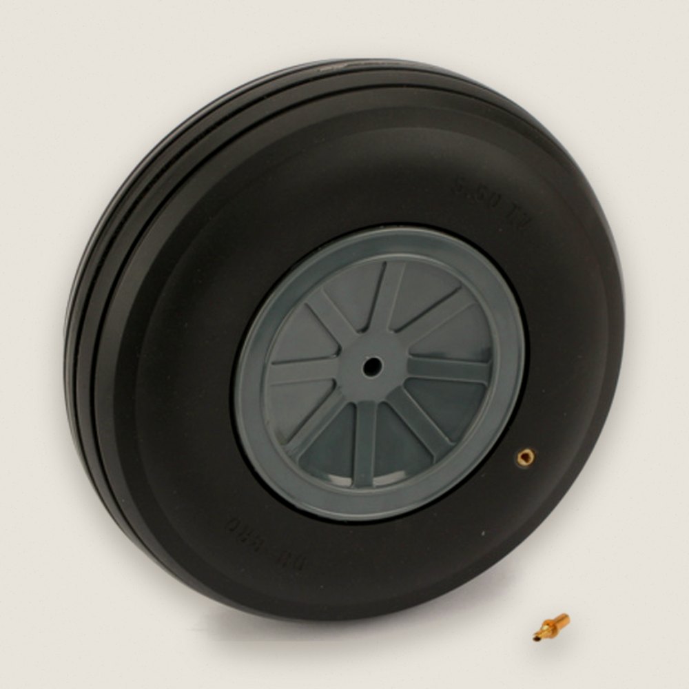 Wheels, Treaded Large Scale 5-1/2 Inch - DU-BRO