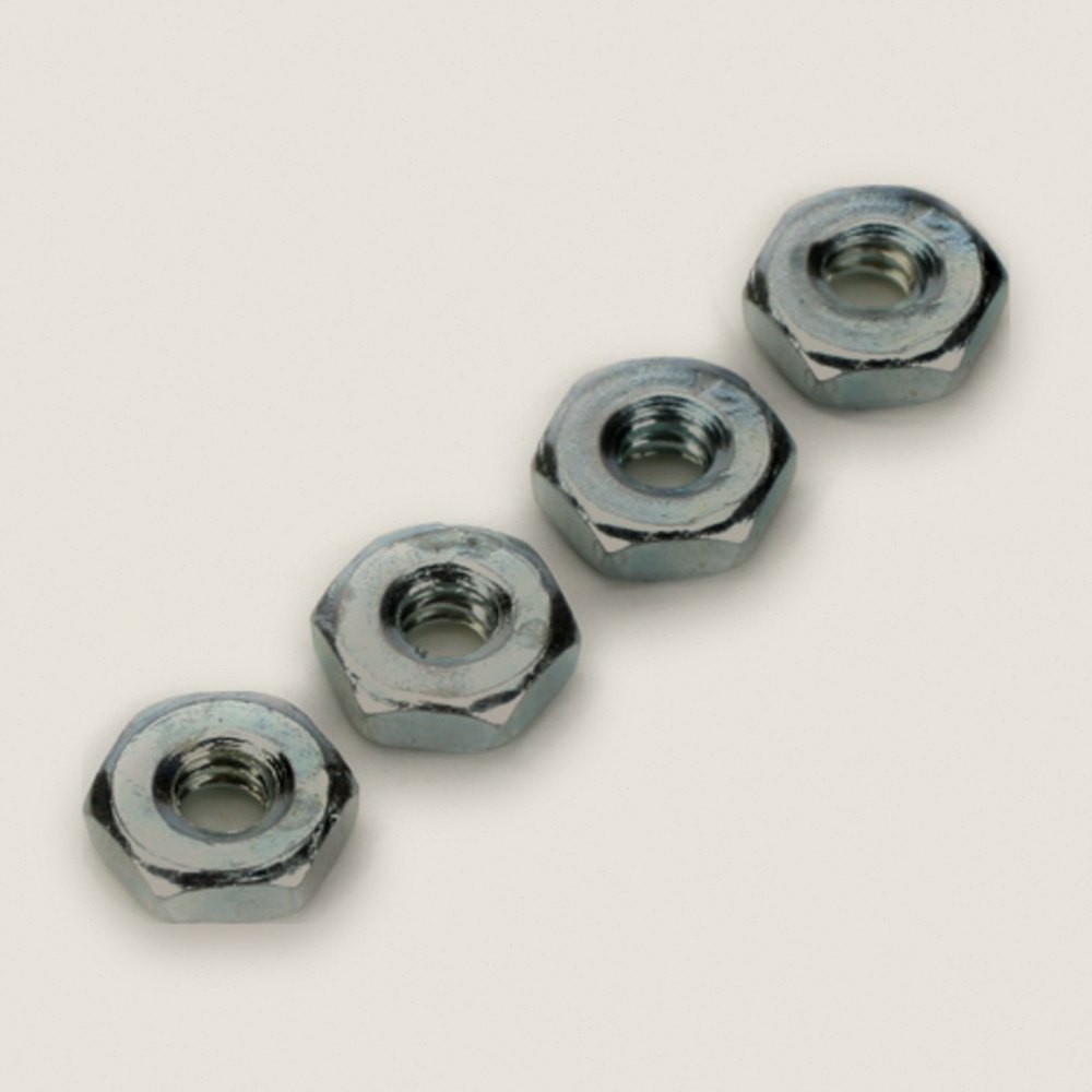 Hex Nut, Steel, 6-32, Pack of 4 - DU-BRO