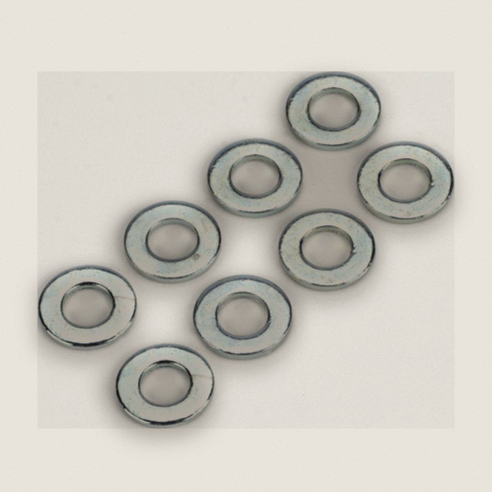 Flat Washers, #10, Pack of 8 - DU-BRO