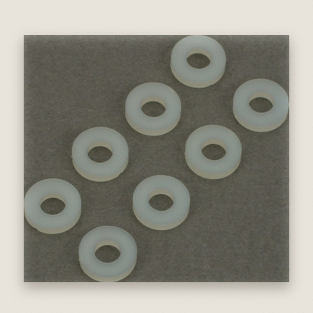 Nylon Flat Washers #6 (8) - DU-BRO
