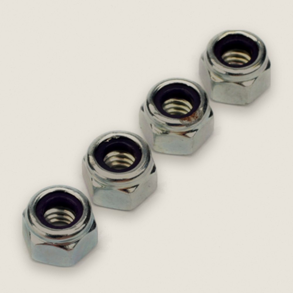 Nylon Insert Locknuts, 1/4-20 (4) - DU-BRO