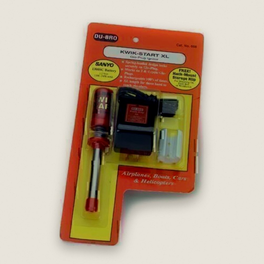 Glo-Ignitor XL with Charger, Kwik Start - DU-BRO