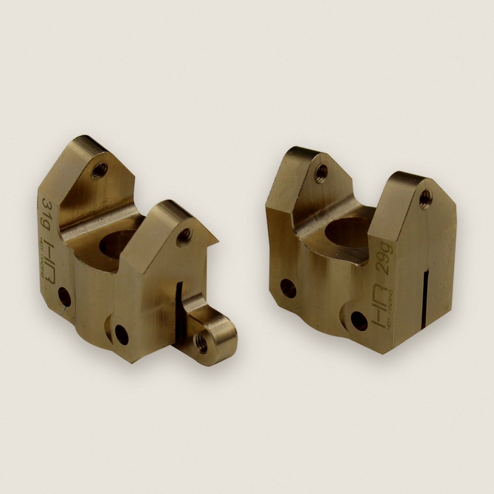 Caster Block, 29g Brass for Element Enduro - Hot Racing