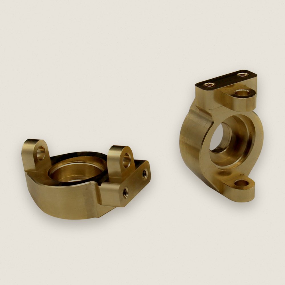 Front Steering Knuckle, 41g Brass for EDR - Hot Racing