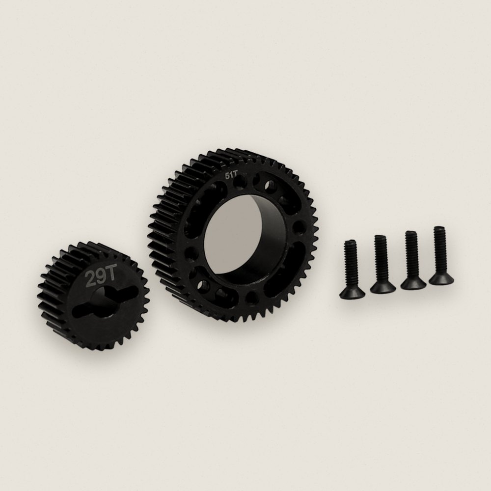 Gear Set, Machined Stealth X Drive OD3 - Hot Racing