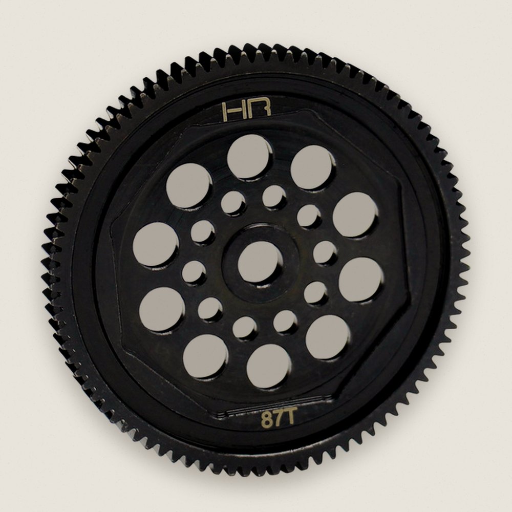 Spur Gear, 87T 48p Hardened Steel for Asc T4B4 Enduro - Hot Racing