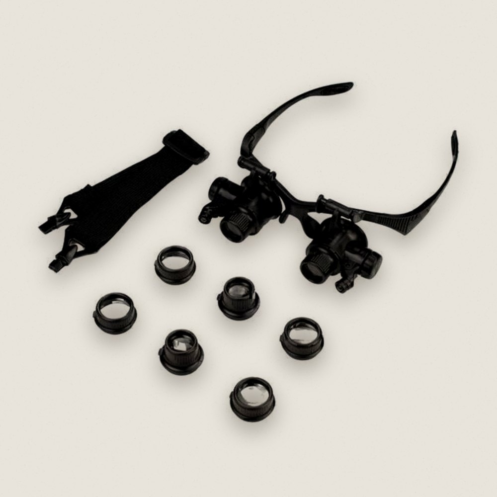 Magnifier, Multi-Powered with Light Emitting Diode - Enkay
