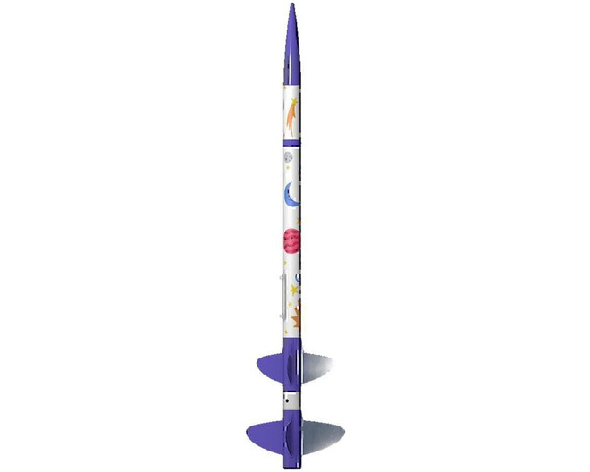 Cosmic Cascade Flying Model Rocket Kit