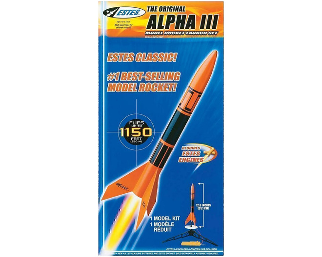 Alpha Iii Launch Set E2x Easy-to-Assemble