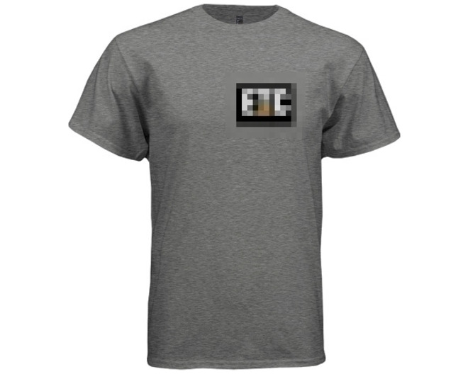 XL Iron Kitten logo shirt - grey