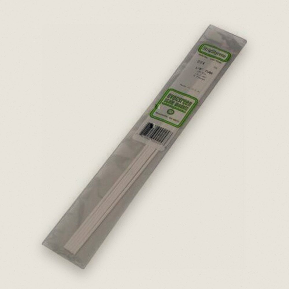 Round Tubing, 1/8, Qty 5 - Evergreen Scale Models