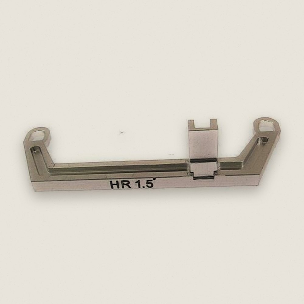 Steering Plate, Aluminum 1.5, Radio Shack XMODs Evo - Hot Racing