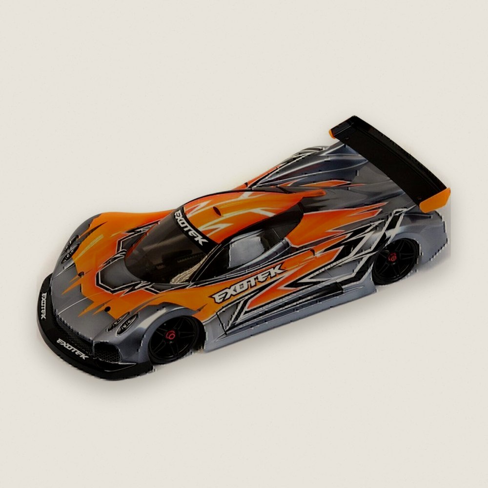 Pzero R 1/10 Usgt Touring Car Body, Clear, 190mm - Exotek