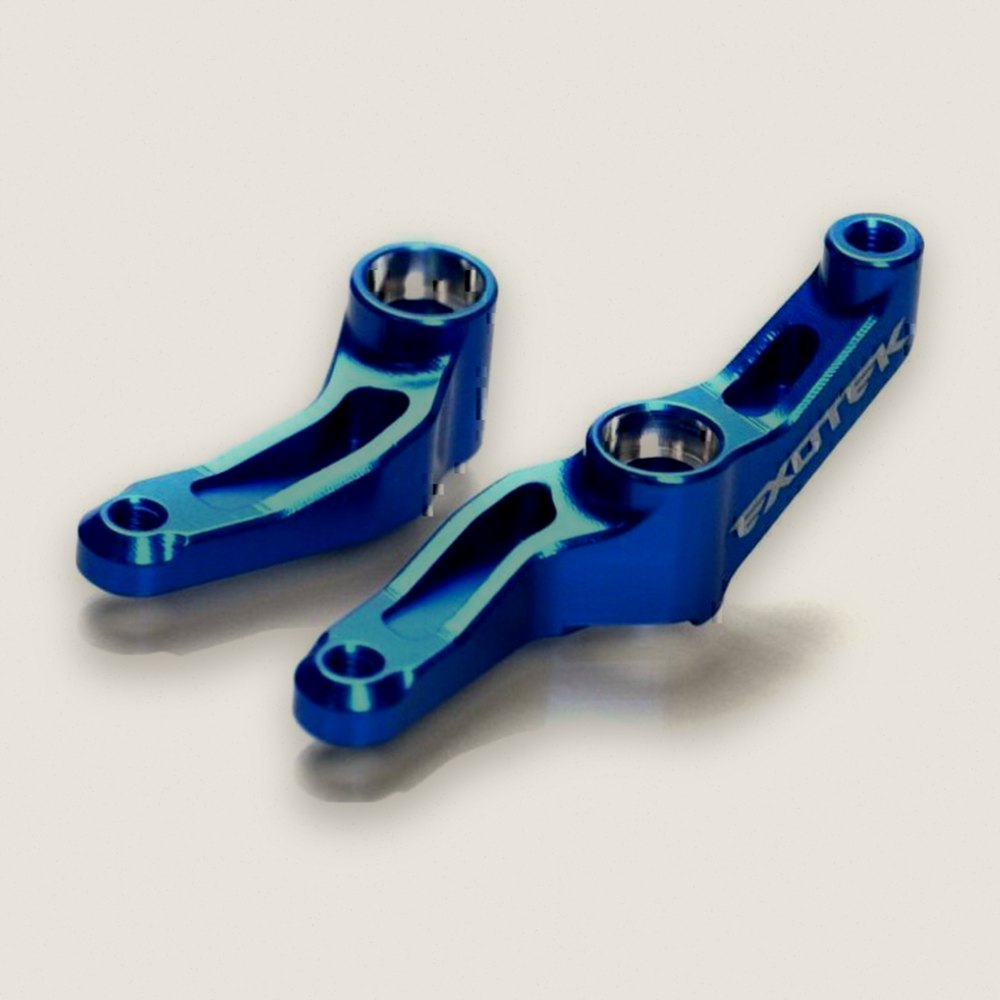 Steering Crank Set, Heavy-Duty 7075, for Associated Pro2 SC10 Rb10 Sr10 B5 - Exotek