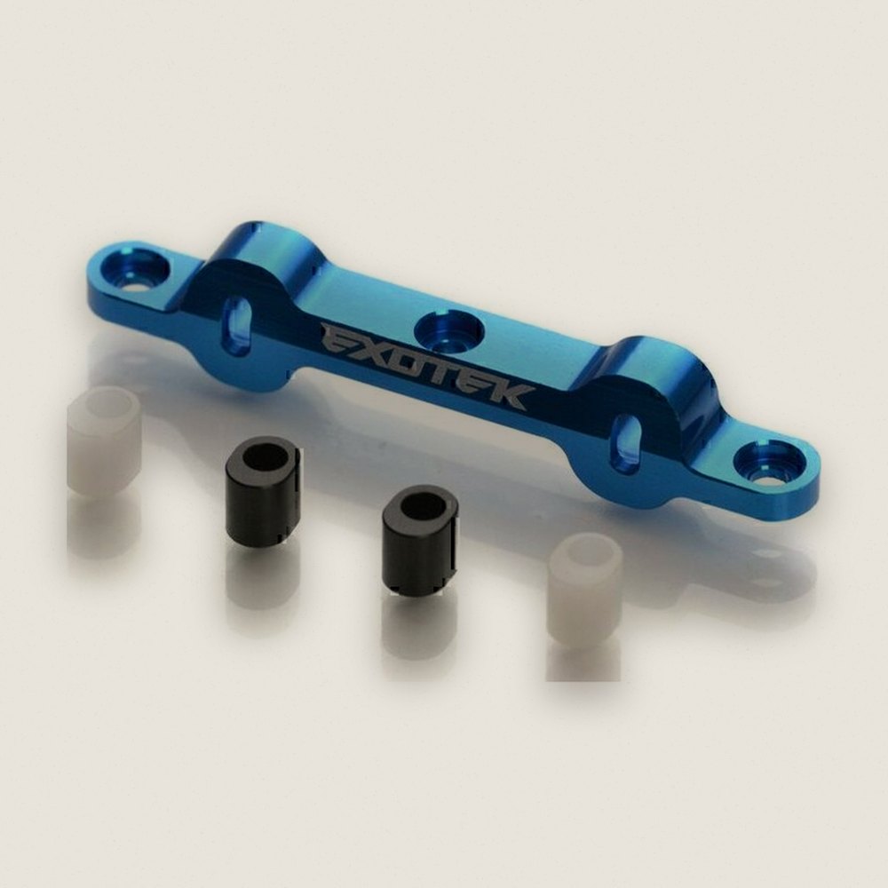 Rear Arm Mount C, Heavy-Duty, with 0deg, for Associated Pro2 SC10 Rb10 Sr10 B5 - Exotek