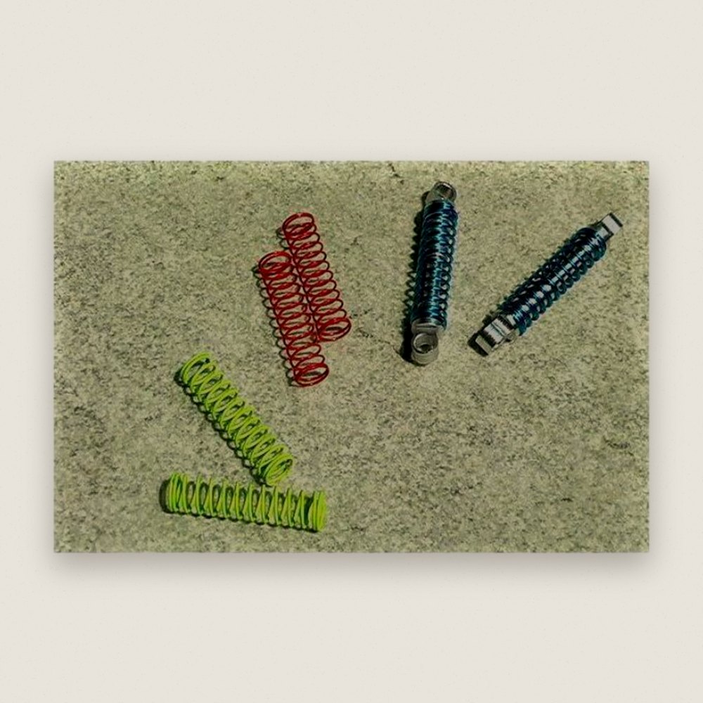 Friction Shock Set, Aluminum, 30mm, Assembled, Silver - Hot Racing