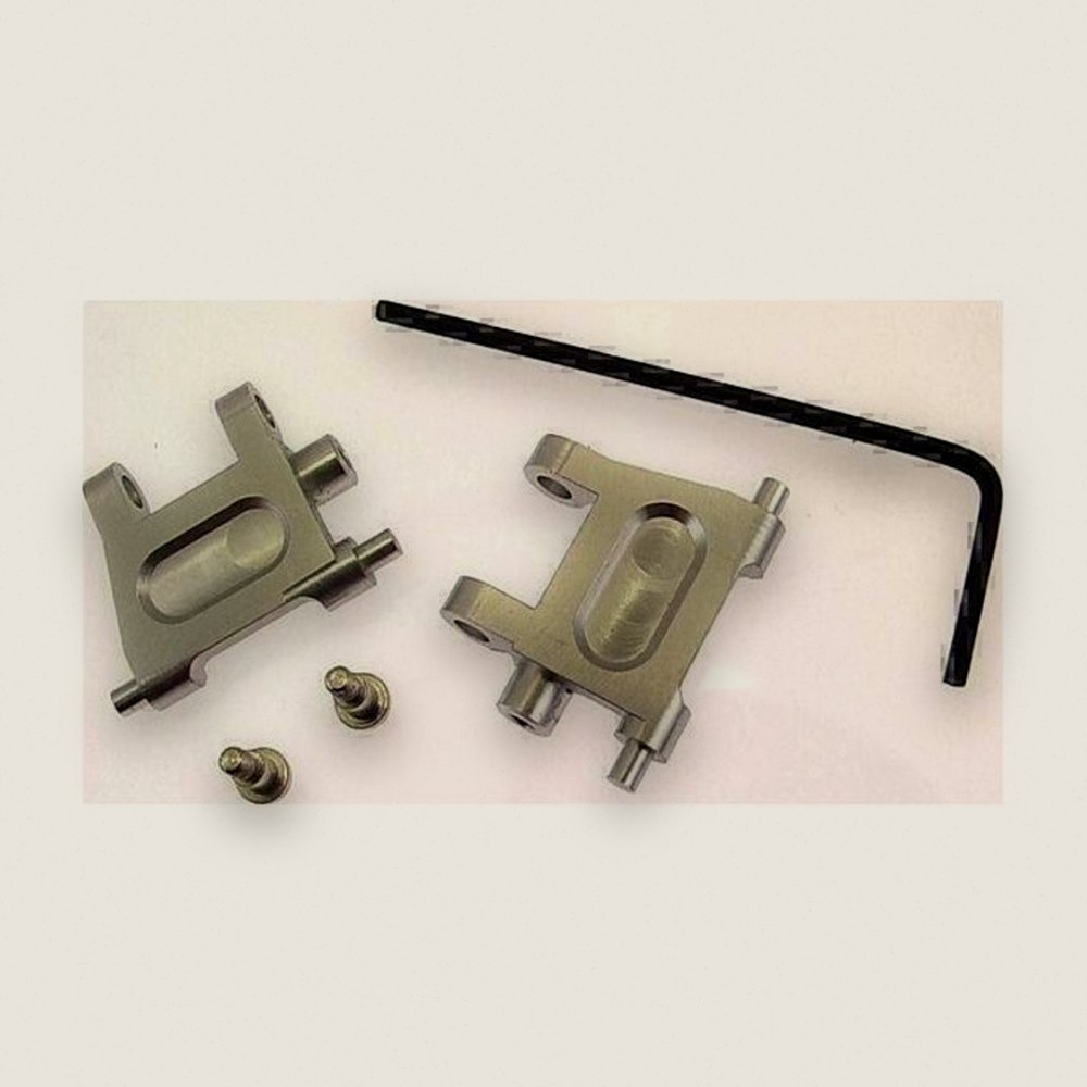 Rear Arm, Silver, for EVO XMOD t - Hot Racing