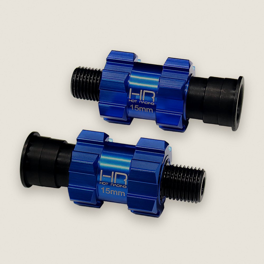 Front Axles, Steel Heavy-Duty CV Drive, Wheel Shaft +15mm, FSC - Hot Racing