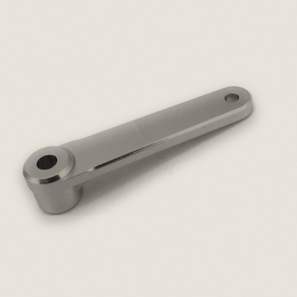 Brake Linkage Arm, Silver Aluminum - Hot Racing