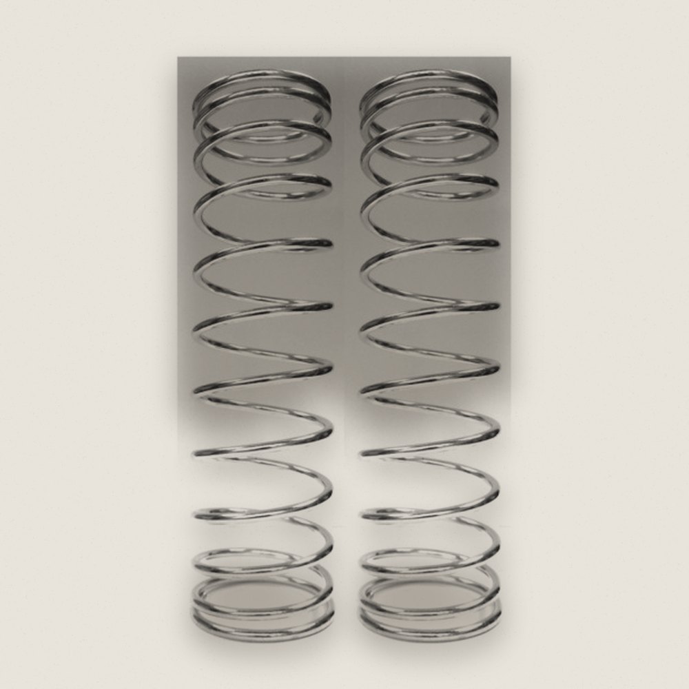 Rear Spring, Silver Linear Rate (2) - Hot Racing