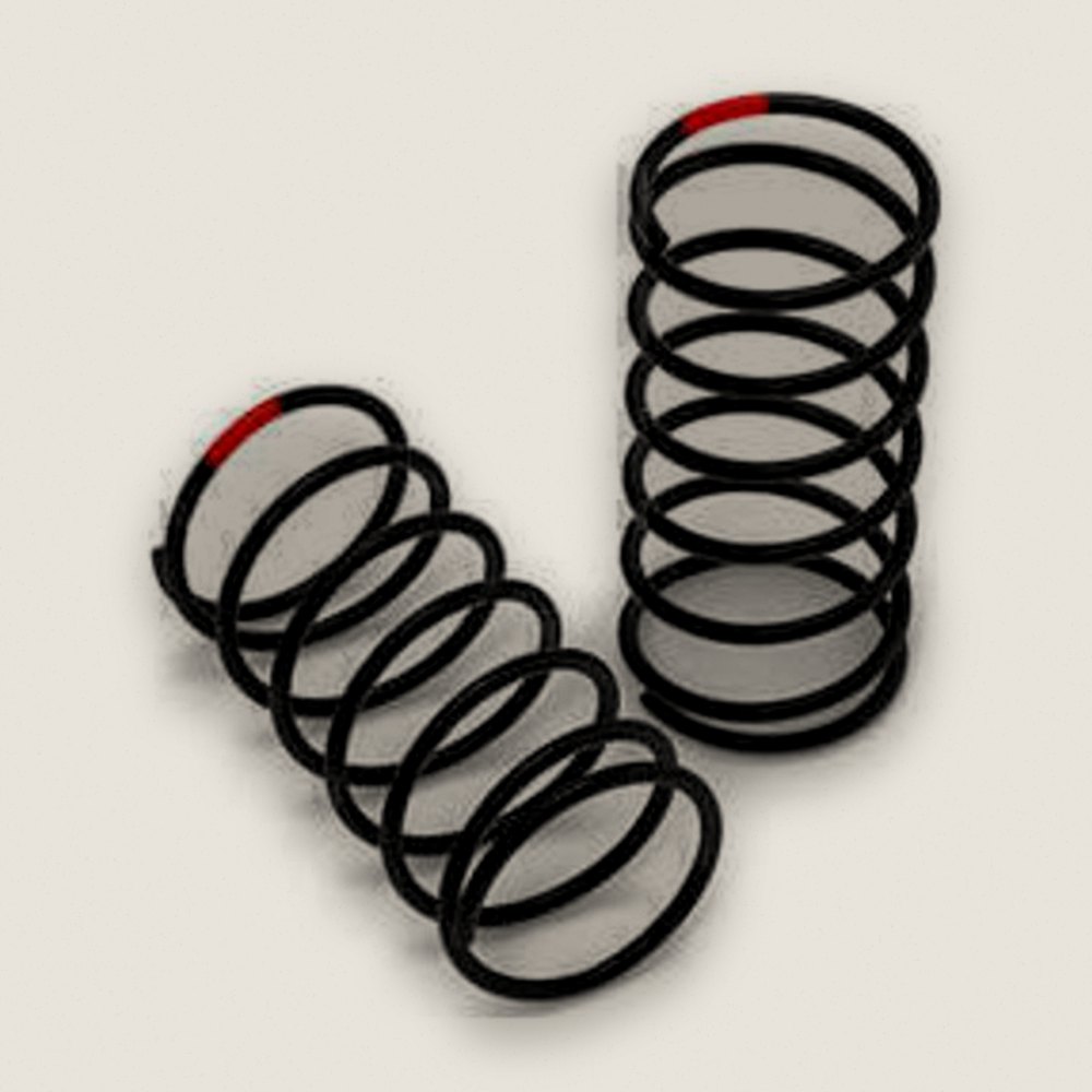 Shock Spring, Hard Red, 16.2x36mm, 2 Pieces - G-Made