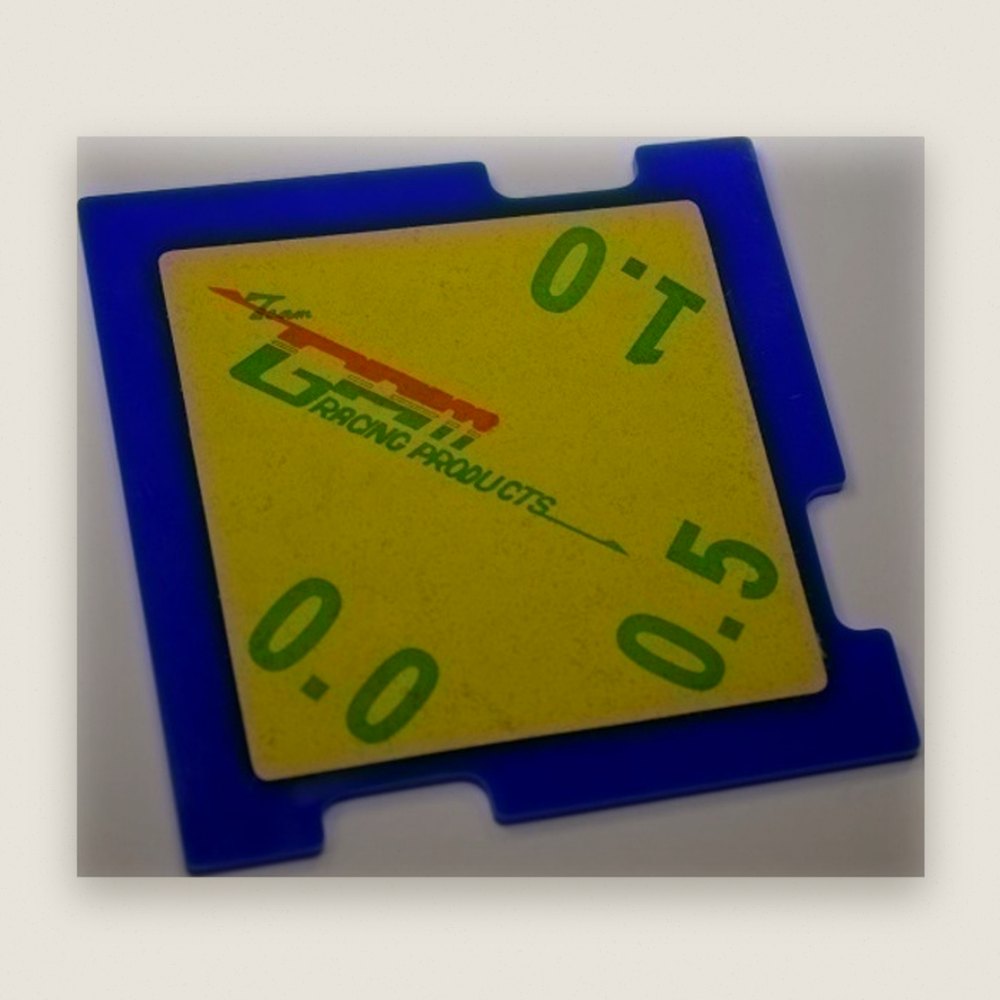 Camber Gauge, Plastic (0-1 Deg) - GPM Racing
