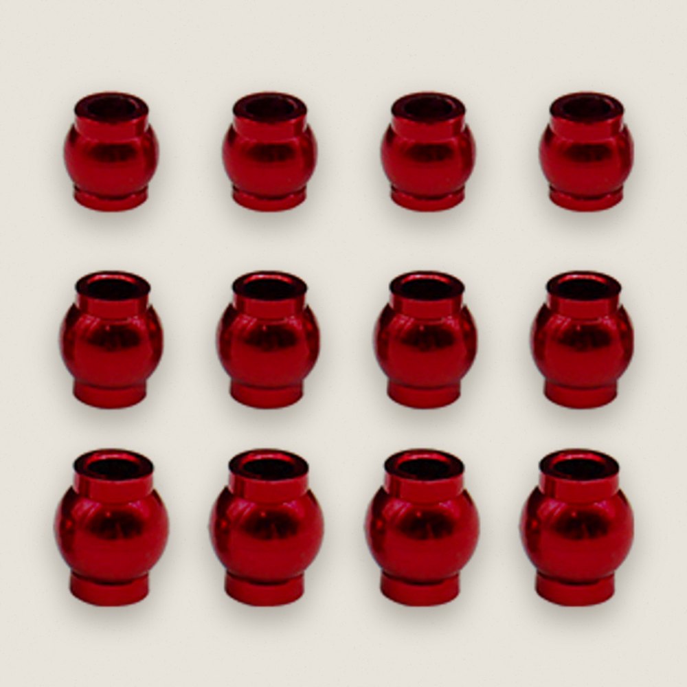 Pivot Ball Set, Complete 12-Piece Aluminum for Arrma 1/18 - Hot Racing