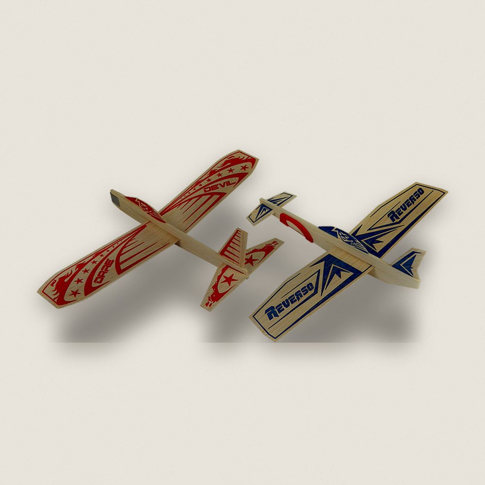 Super Hero Twin Pack Model Airplanes - Guillows