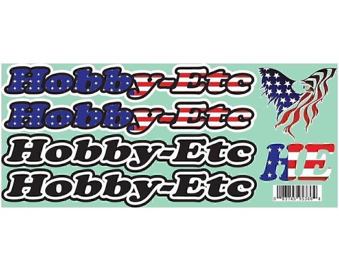Hobby Etc Patriot Decal A