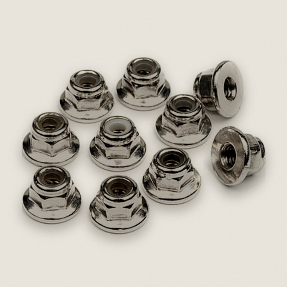 Flanged Locknuts, M3 (10) - HPI