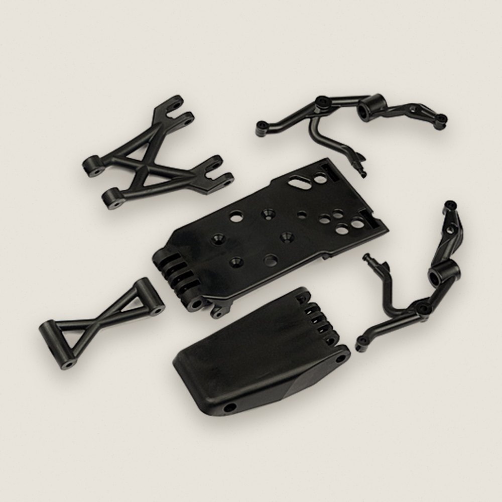 Racing Front Skid Plate Set - HPI