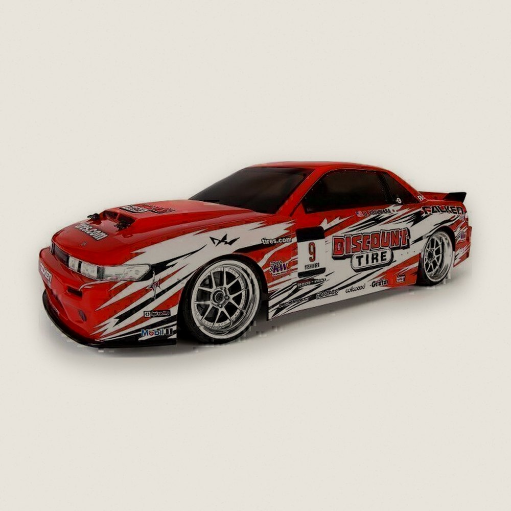 Clear Body Shell, 200mm for Nissan Silva S13 - HPI