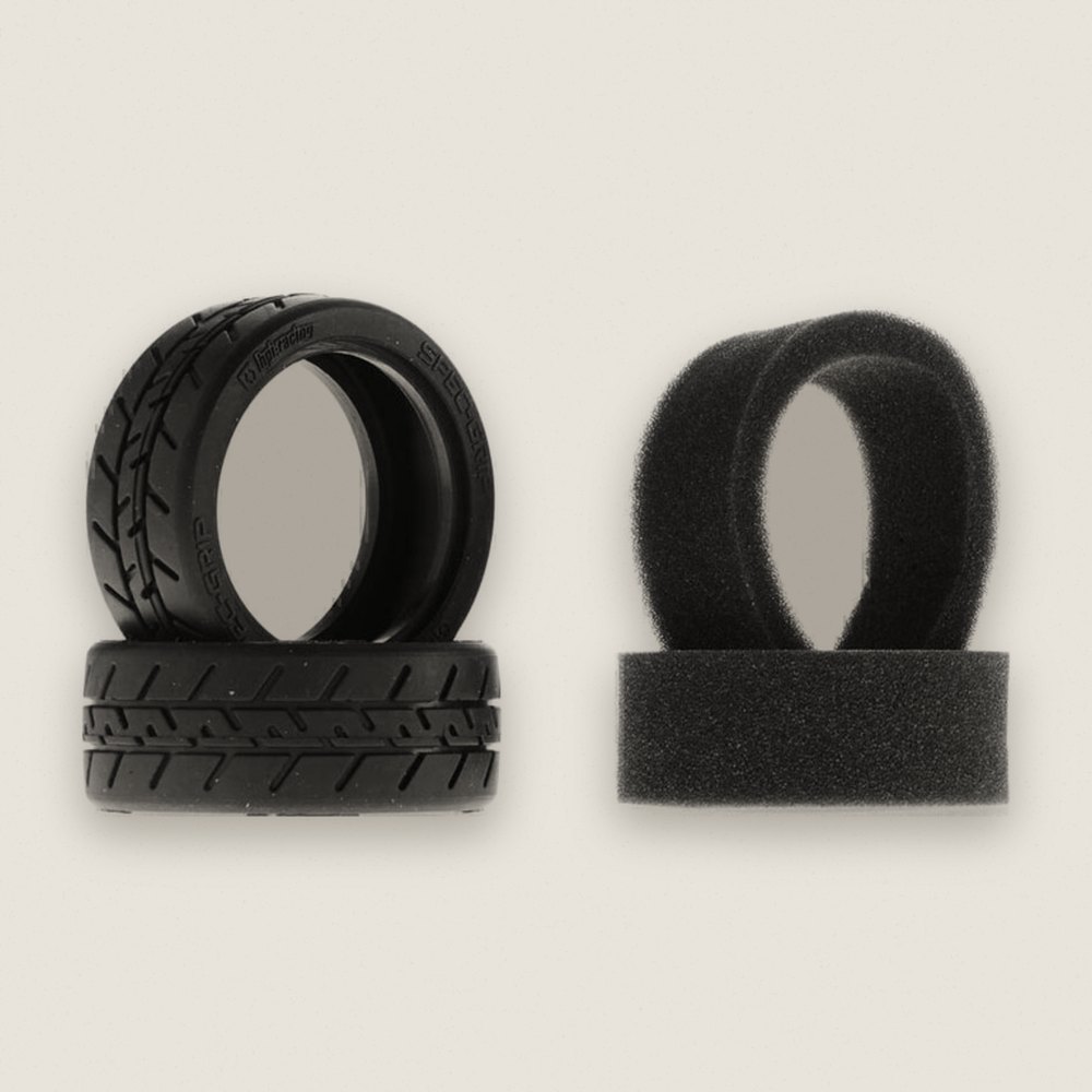 Spec Grip Tires, 26mm (K Compound) (2) - HPI
