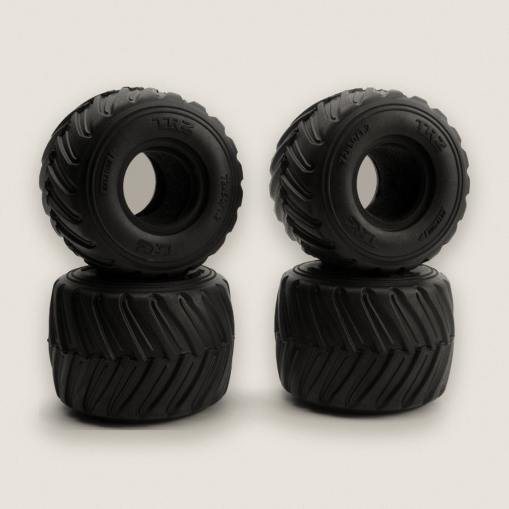 Tire, Tredz Trz 72x50/1.2in, 4 Pieces for Mini King Flux Big Kahuna Bronco 4400 - HPI