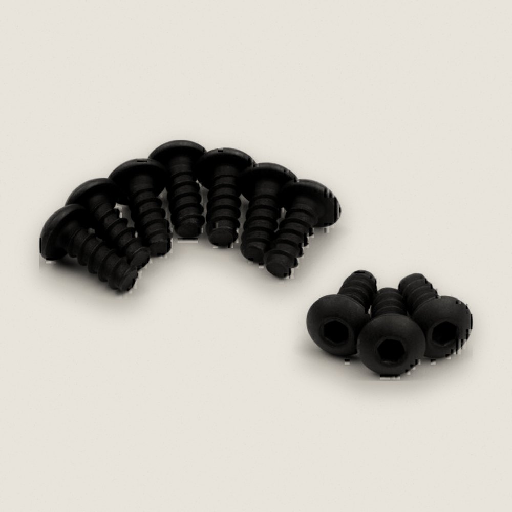Tp. Button Head Screw, M2x6mm Hex Socket, 10 Pieces - HPI