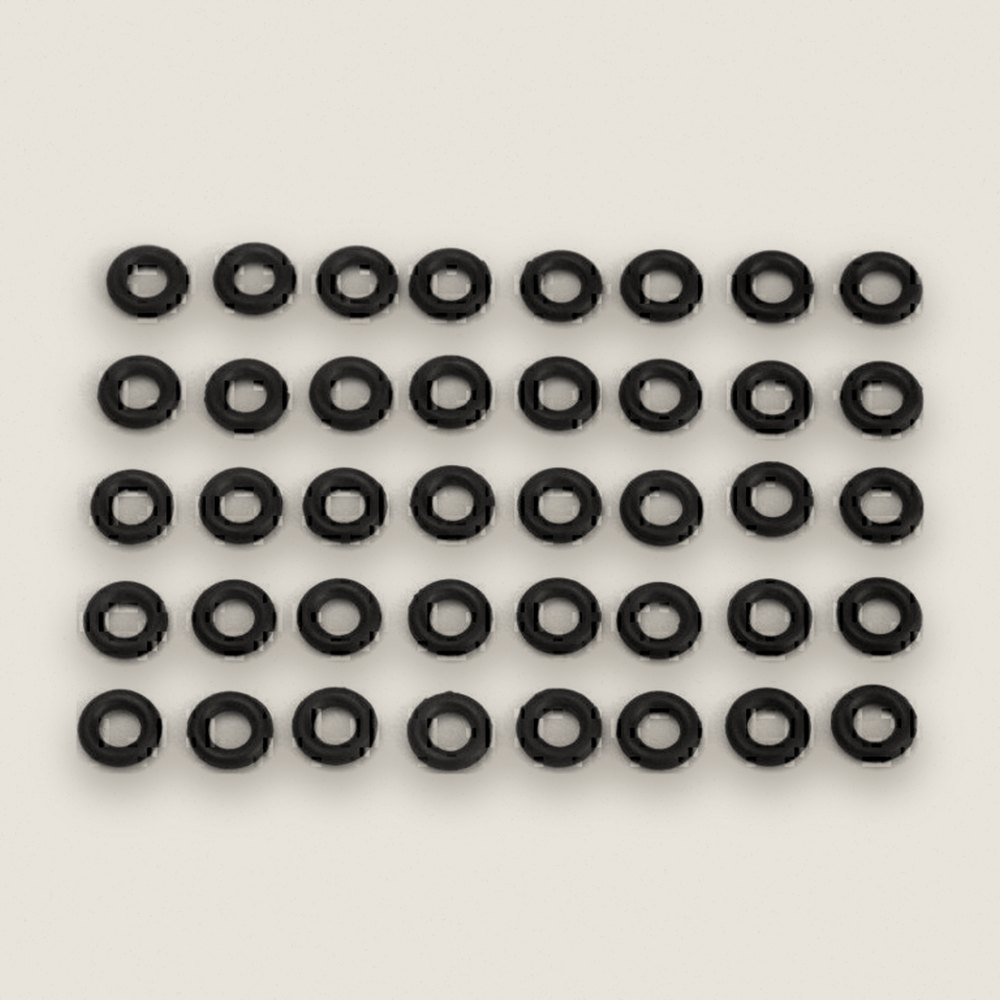O-Ring, 4x2x1mm, 40 Pieces - HPI