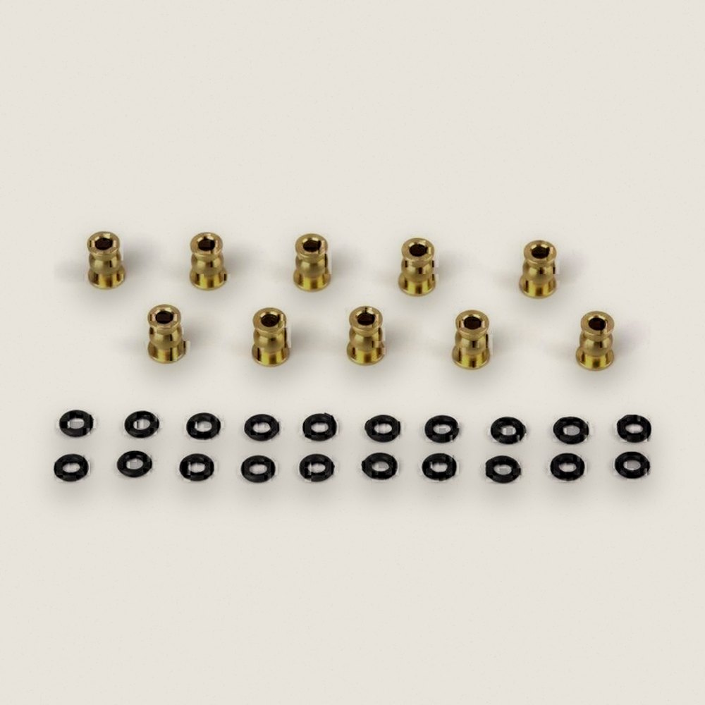 Brass Pivot Ball, 4.5x6mm, 10 Pieces - HPI