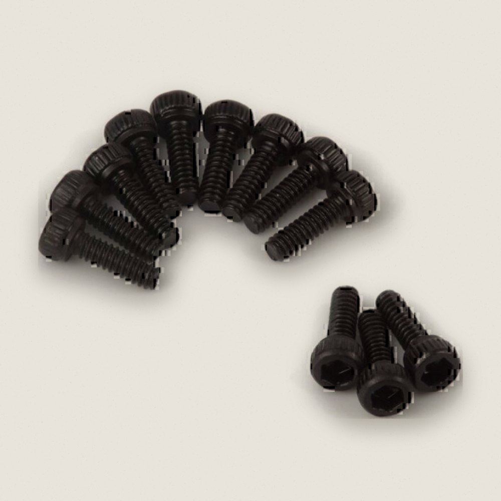 Cap Head Screw, M1.5x5mm Hex Socket, 12 Pieces - HPI