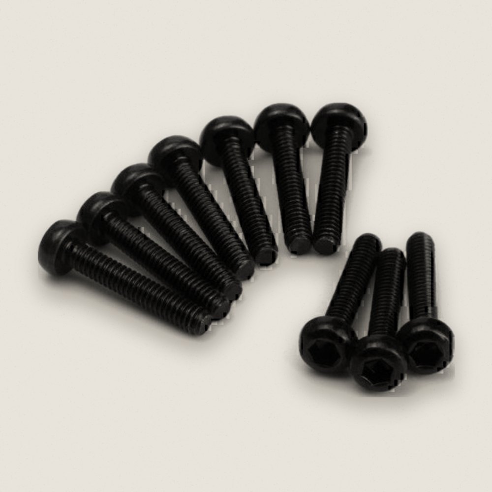 Button Head Screw, M1.7x10mm Hex Socket, 10 Pieces - HPI