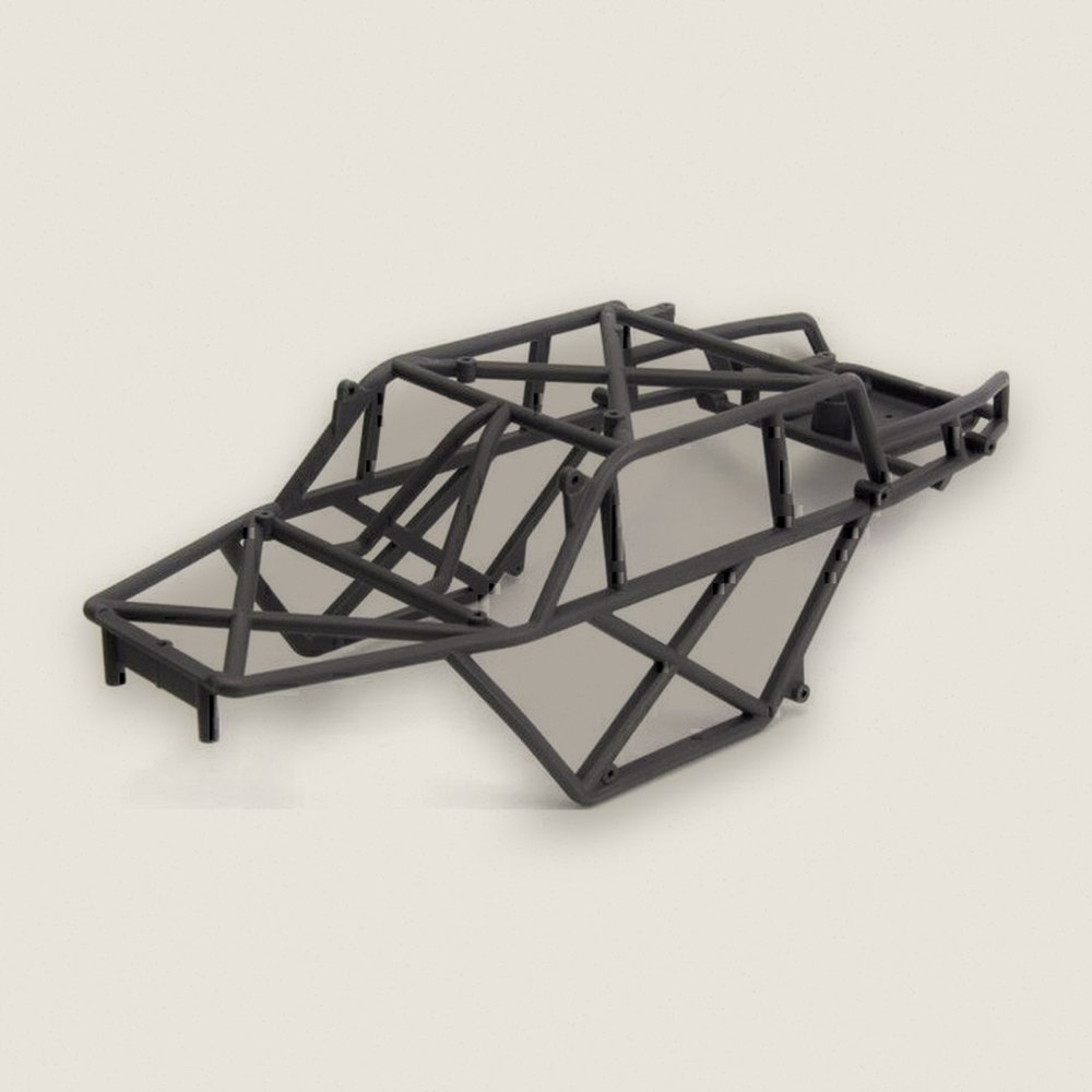 Roll Cage, Grey, for Ford Bronco 4400 and Mini King Flux Big Kahuna Bronco 4400 - HPI