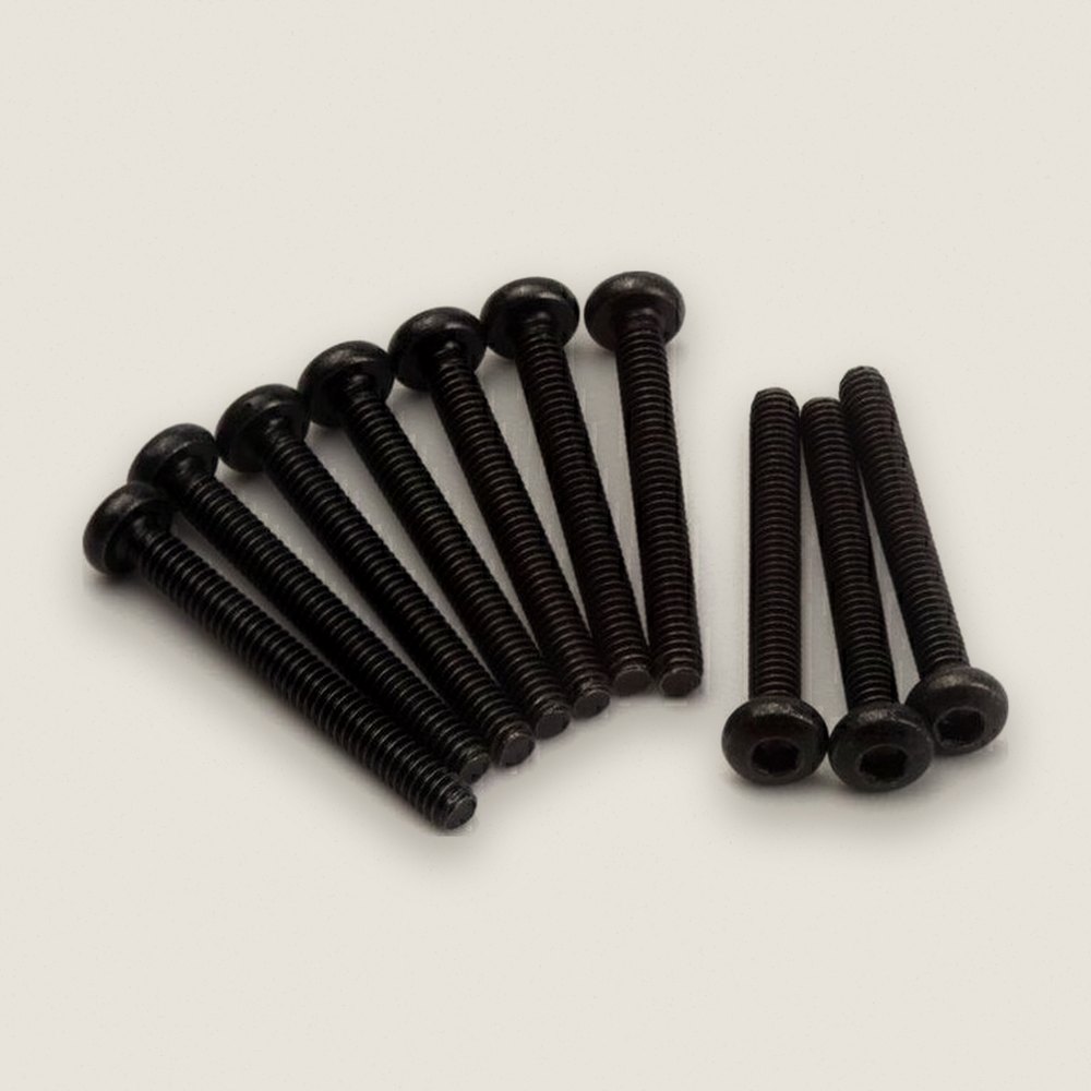 Button Head Screws M2x18mm, Hex Socket, 10pcs for Mini King Flux Big Kahuna Bronco 4400 - HPI