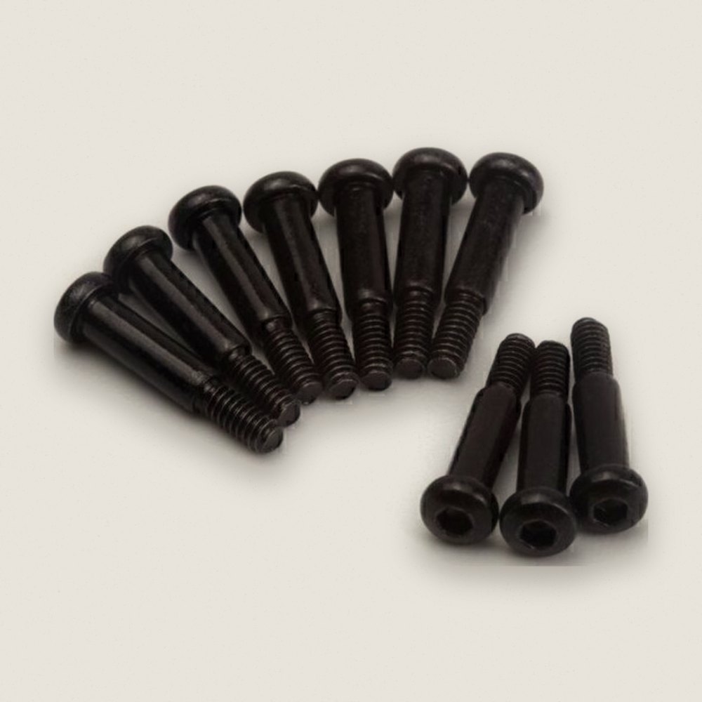 Screw Shafts M2x12mm, Hex Socket, 10pcs for Mini King Flux Big Kahuna Bronco 4400 - HPI