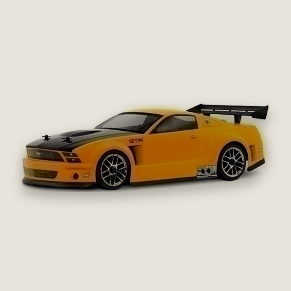 Clear Body, 200mm, for 2005 Mustang GT-R - HPI