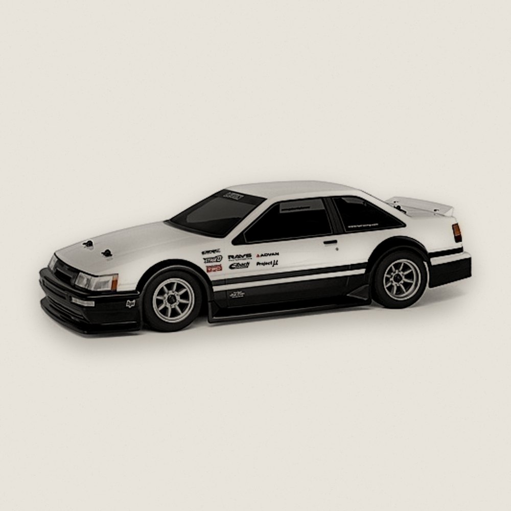 Clear Body, 190mm, for Toyota Corolla Levin Coupe AE86 - HPI